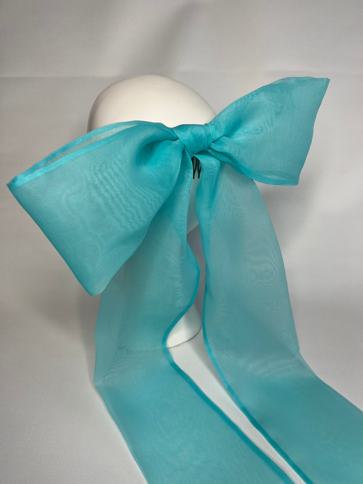 Abby bow - turquoise