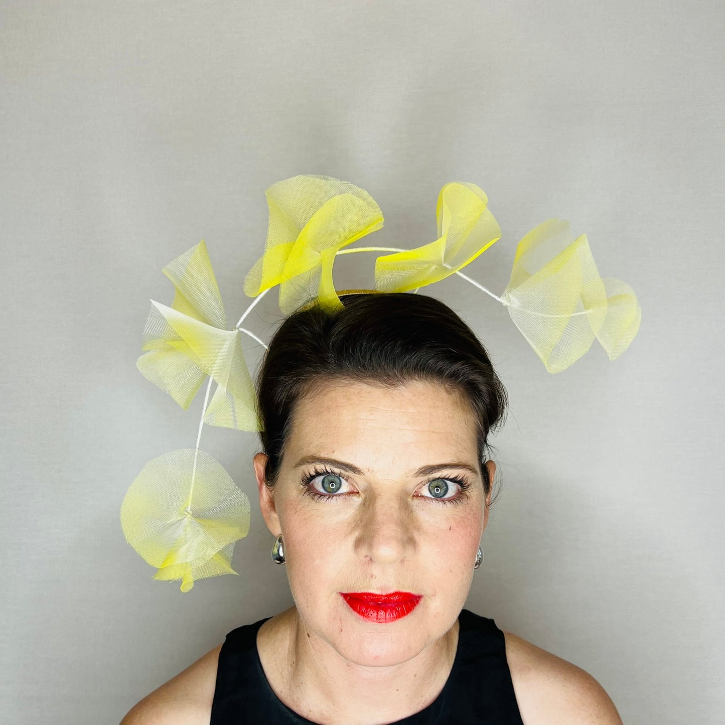 Hallie - yellow - Hat Ensemble
