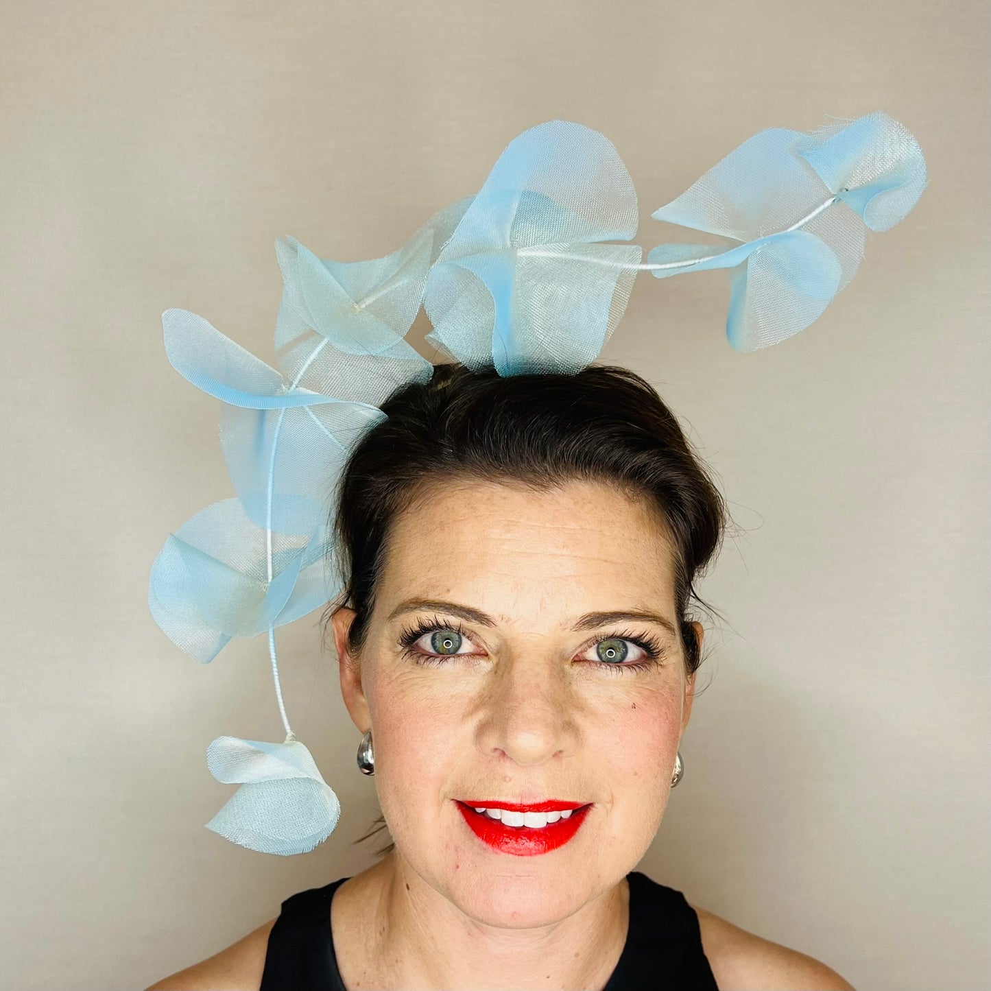 Hallie - blue - Hat Ensemble