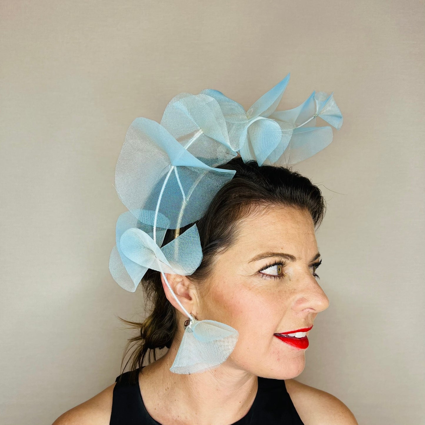 Hallie - blue - Hat Ensemble