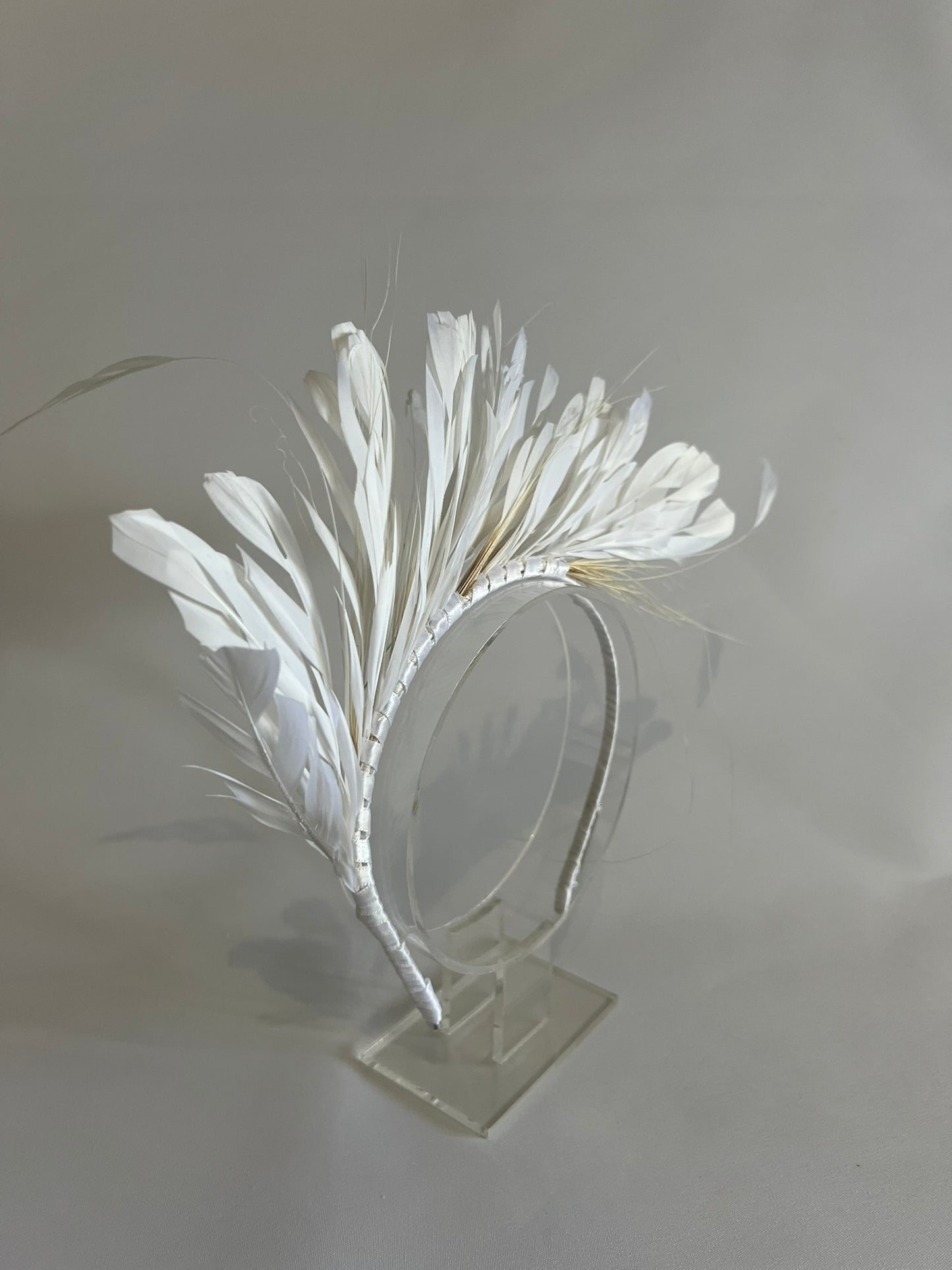 A light, comfortable feather spray available in a range of colours — the perfect finishing touch to any look.