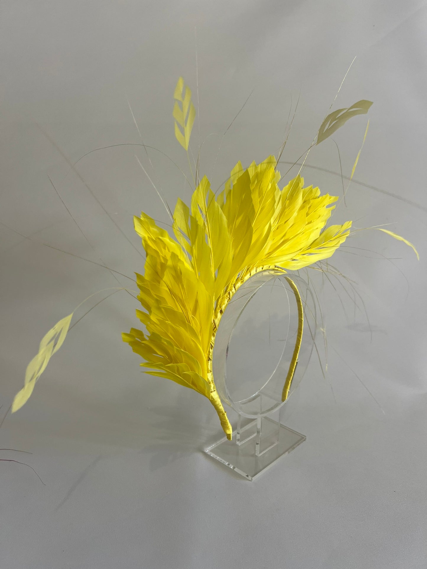 A light, comfortable feather spray available in a range of colours — the perfect finishing touch to any look.