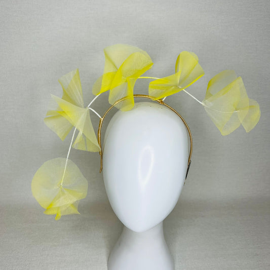 Hallie - yellow - Hat Ensemble