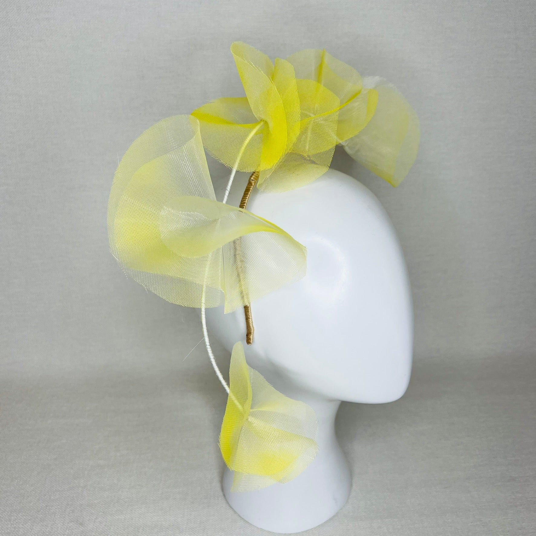 Hallie - yellow - Hat Ensemble