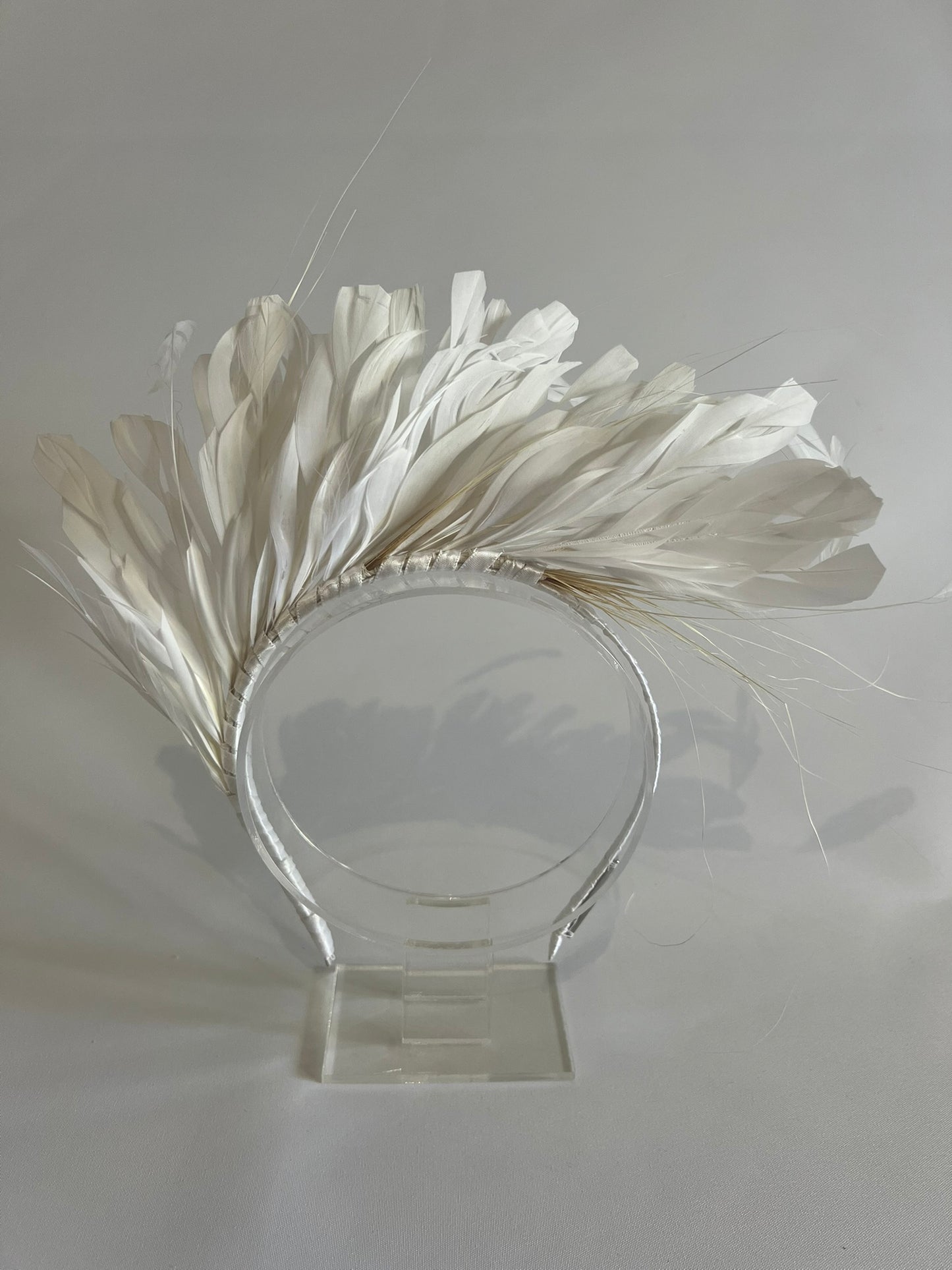A light, comfortable feather spray available in a range of colours — the perfect finishing touch to any look.