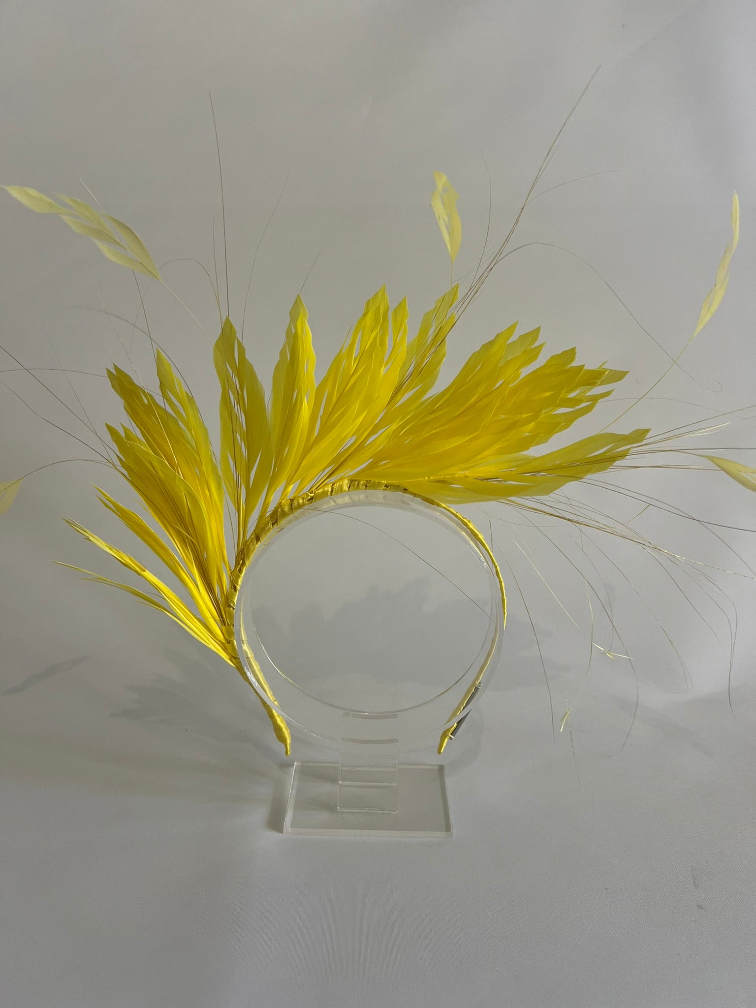 A light, comfortable feather spray available in a range of colours — the perfect finishing touch to any look.